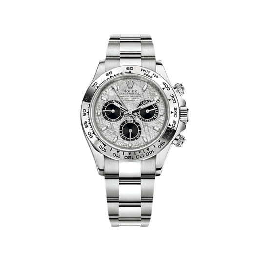 2025 Watch Daytona 116509 White Gold Meteorite Dial
