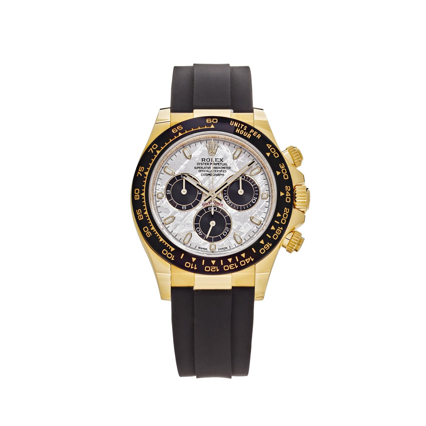 2025 Watch Daytona 116518LN Yellow Gold Meteorite Dial (2022)