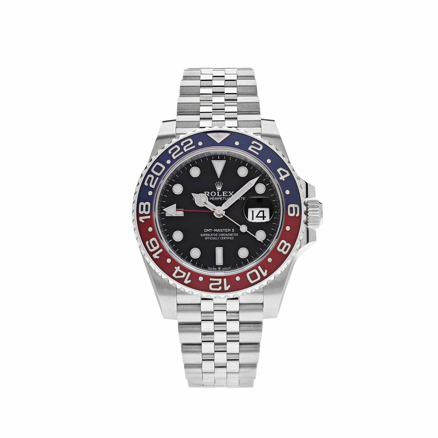 2025 Watch GMT-Master II 126710BLRO 'Pepsi' Stainless Steel Black Dial Jubilee (2024)
