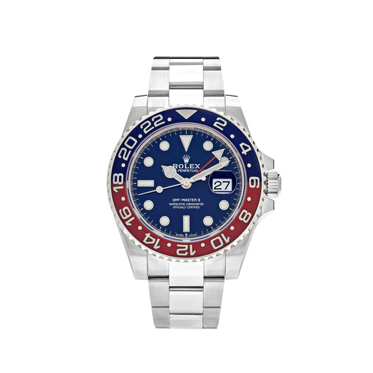 2025 Watch GMT-Master II 126719BLRO 'Pepsi' White Gold Blue Dial (2021)