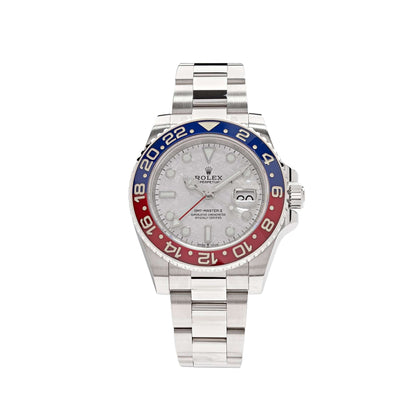 2025 Watch GMT-Master II 126719BLRO 'Pepsi' White Gold Meteorite Dial (2021)