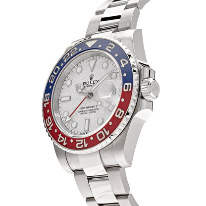 2025 Watch GMT-Master II 126719BLRO 'Pepsi' White Gold Meteorite Dial (2021)