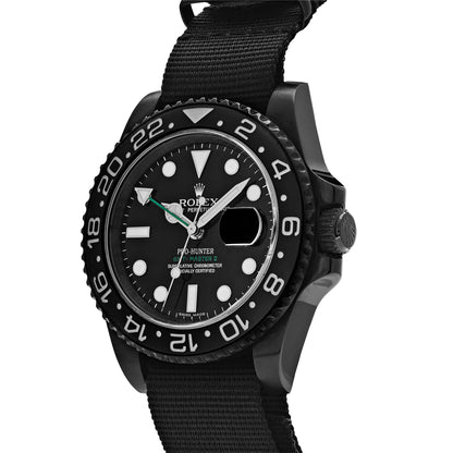 2025 Watch GMT-Master II 116710LN Pro Hunter Stealth Black-PVD Steel