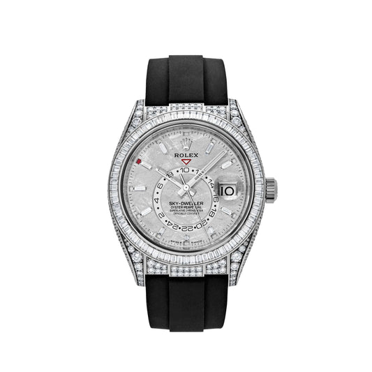 2025 Watch Sky-Dweller 336259TBR White Gold Meteorite Dial Diamond Bezel and Case