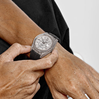 2025 Watch Sky-Dweller 336259TBR White Gold Meteorite Dial Diamond Bezel and Case