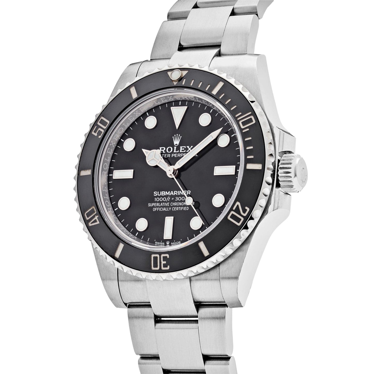 2025 Watch Submariner 124060 Stainless Steel Black Dial (2024)