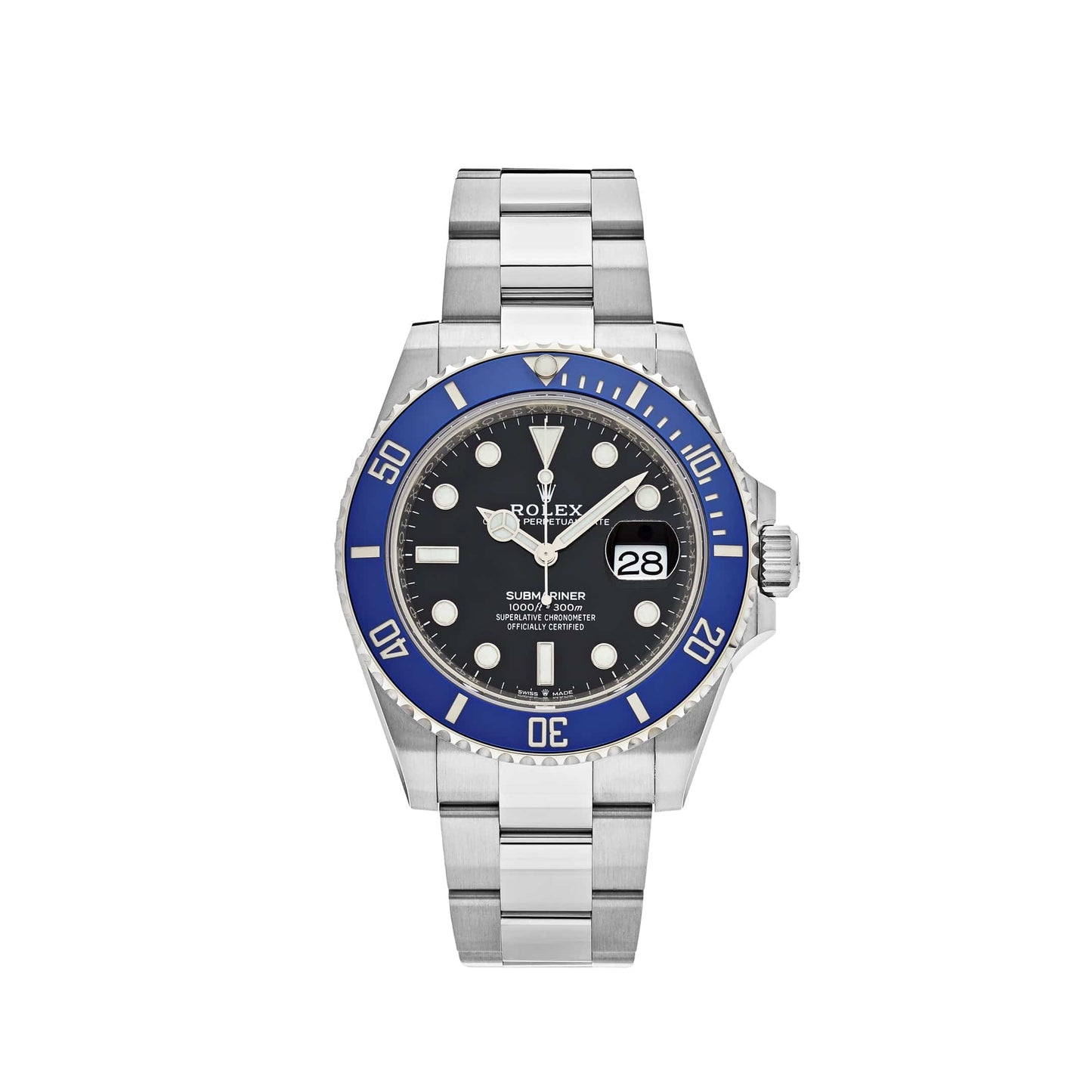 2025 Watch Submariner Date 126619LB White Gold Black Dial Blue Bezel (2021)