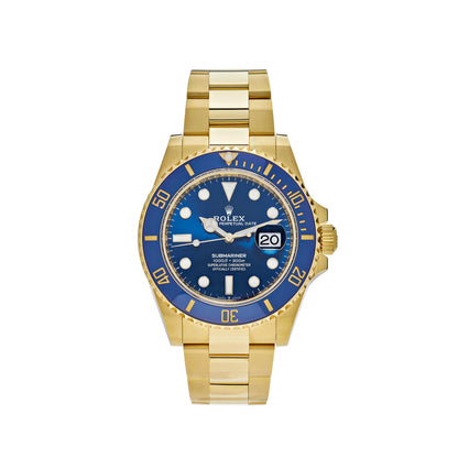 2025 Watch Submariner Date 126618LB Yellow Gold Blue Dial (2023)