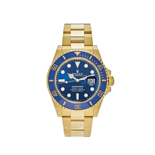 2025 Watch Submariner Date 126618LB Yellow Gold Blue Dial (2023)
