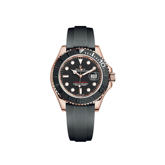 2025 Watch Yacht-Master 268655 Rose Gold Black Dial