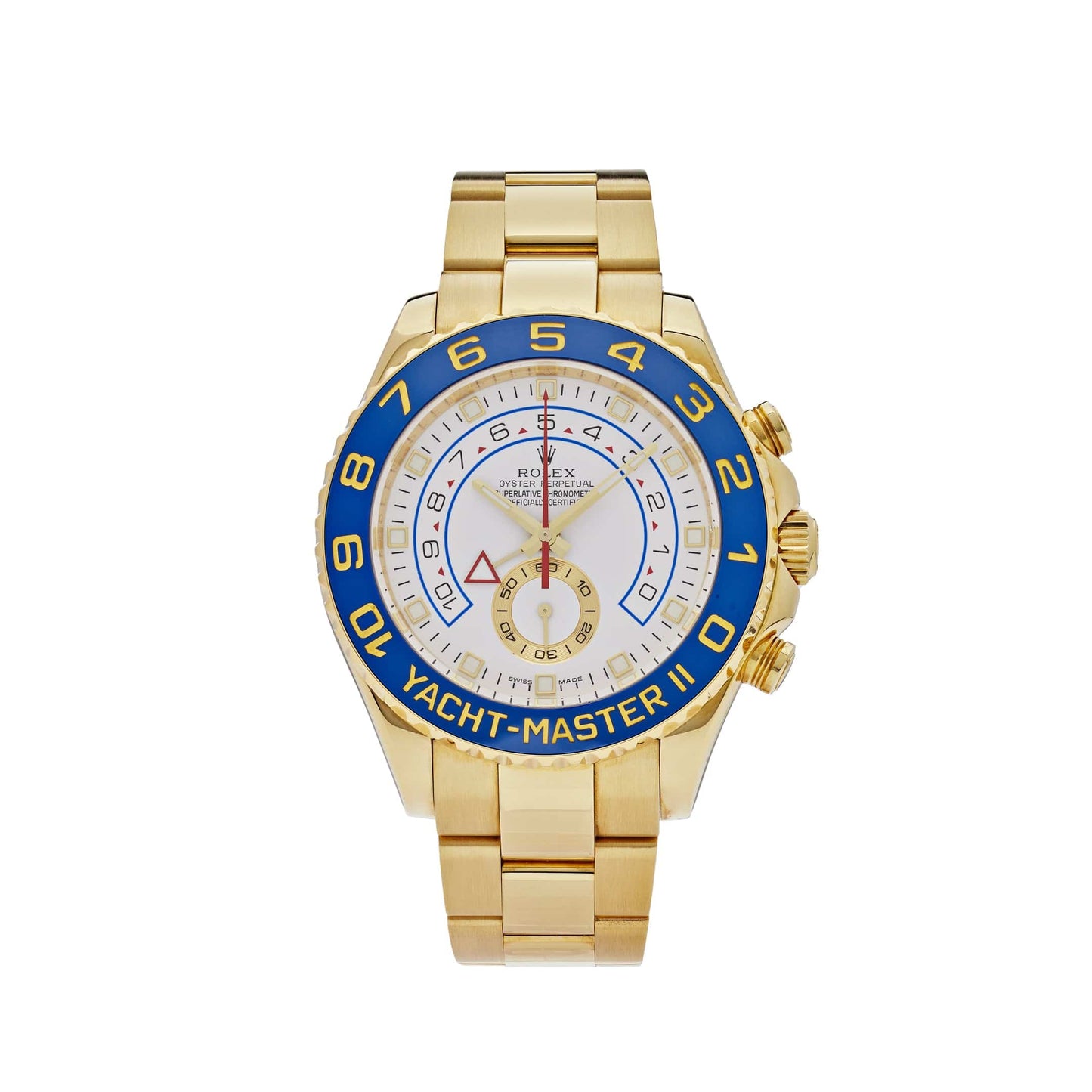 2025 Watch Yacht-Master II 116688 Yellow Gold White Dial (2009)